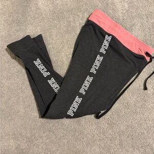 PINK Victoria's Secret Jogger Pants with Pink Waistband